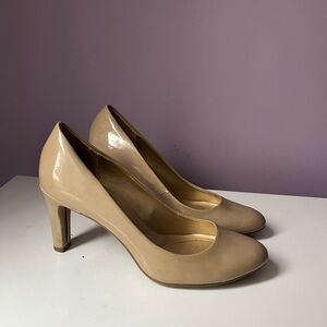 Elegant Beige Women's Heels